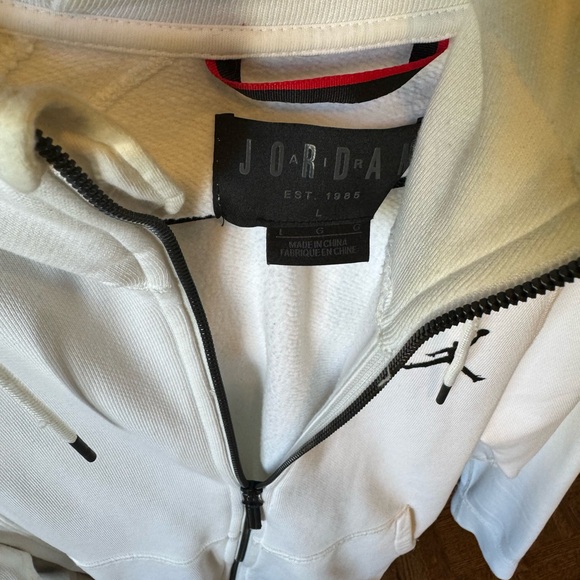 Jordan Zip Up Basketball Hoodie - Mens Large - Picture 3 of 3